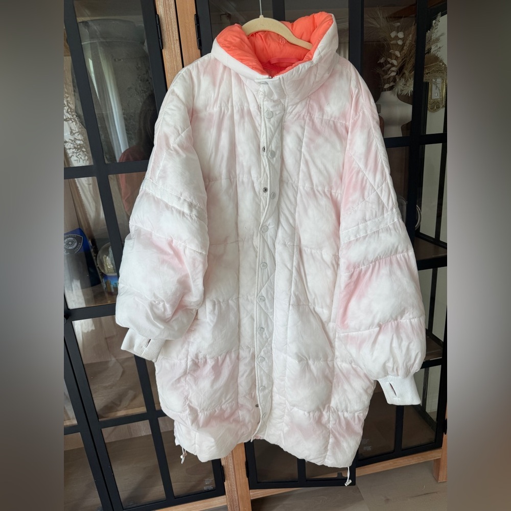 FP Movement Juno Packable Puffer Jacket reversible 1st Place neon down feel coat - Picture 9 of 15
